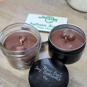 2- 4 Oz. Pistachio Coconut Soy Beeswax Candle Bundle